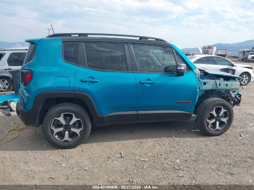 2019 Jeep Renegade Trailhawk 4X4 VIN: ZACNJBC18KPK38496 Lot: 40168606