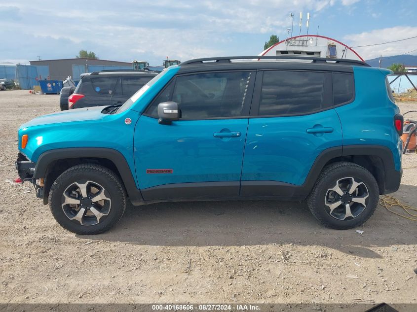 2019 Jeep Renegade Trailhawk 4X4 VIN: ZACNJBC18KPK38496 Lot: 40168606