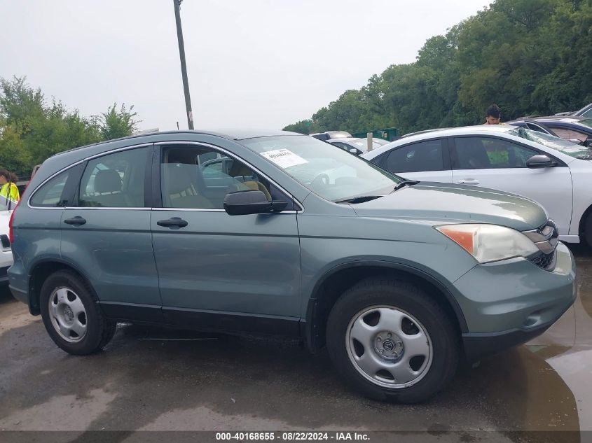 2011 Honda Cr-V Lx VIN: 5J6RE4H37BL028114 Lot: 40168655