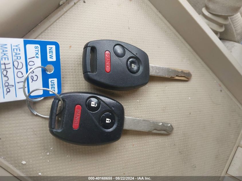 2011 Honda Cr-V Lx VIN: 5J6RE4H37BL028114 Lot: 40168655