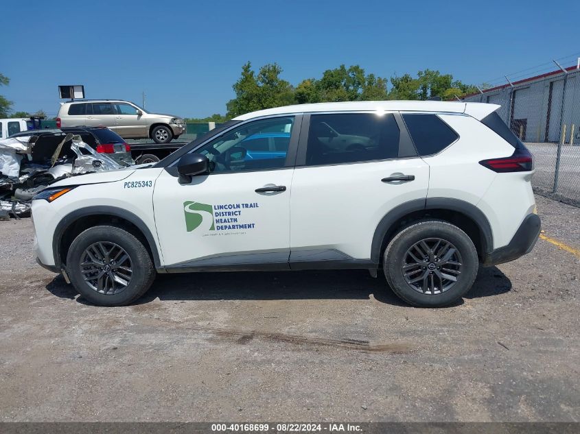 2023 Nissan Rogue S Fwd VIN: 5N1BT3AA4PC825343 Lot: 40168699