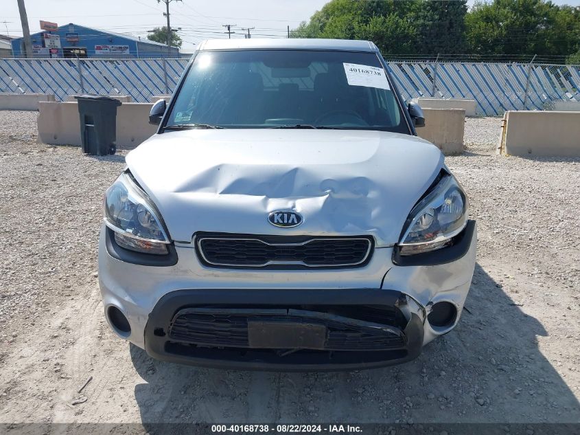 2013 Kia Soul + VIN: KNDJT2A62D7754587 Lot: 40168738