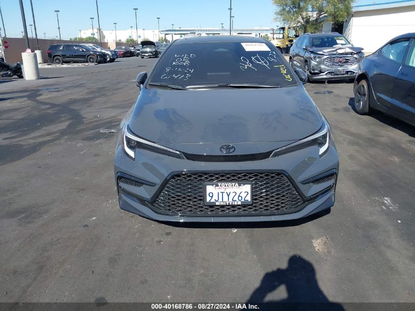 2024 Toyota Corolla Se VIN: JTDP4MCE7R3519771 Lot: 40168786