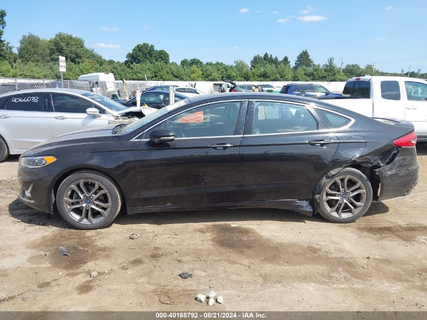 2020 Ford Fusion Hybrid Titanium VIN: 3FA6P0RU8LR157202 Lot: 40168792