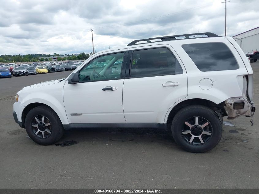 2008 Mazda Tribute I Touring VIN: 4F2CZ92Z78KM12838 Lot: 40168794