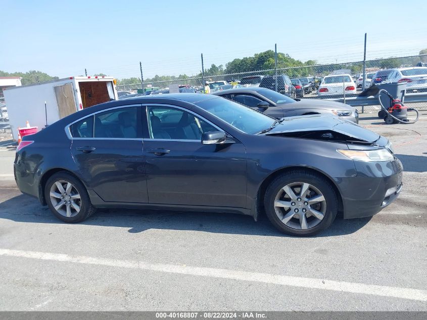 2012 Acura Tl 3.5 VIN: 19UUA8F23CA038540 Lot: 40168807