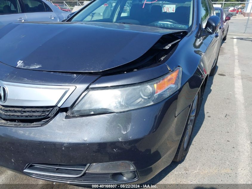 2012 Acura Tl 3.5 VIN: 19UUA8F23CA038540 Lot: 40168807