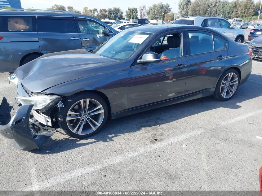 2015 BMW 328I VIN: WBA3A5G52FNS89187 Lot: 40168834