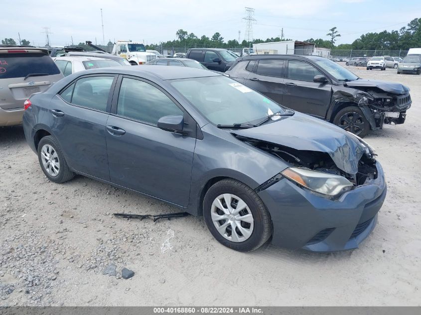 2015 TOYOTA COROLLA L - 2T1BURHE5FC464921