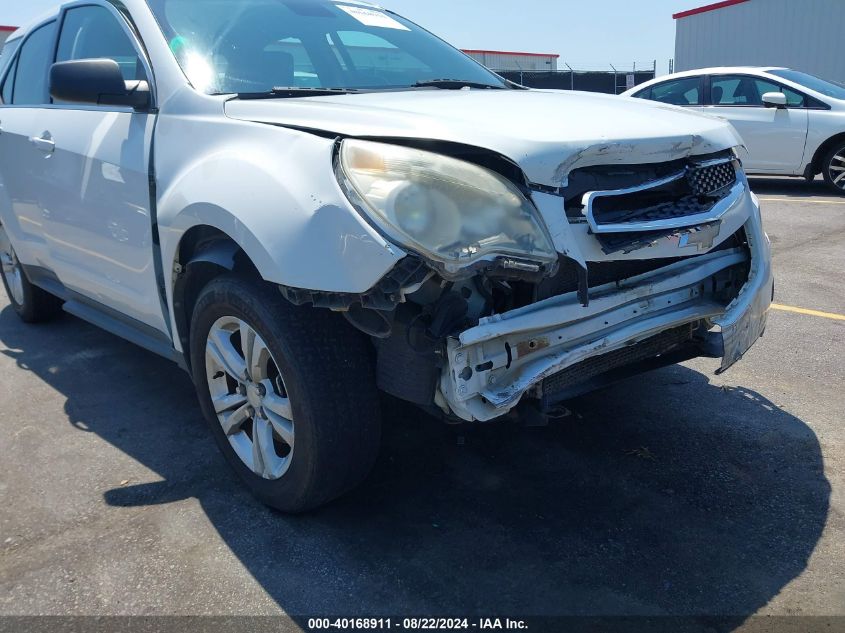 2012 Chevrolet Equinox Ls VIN: 2GNFLCEK2C6241249 Lot: 40168911