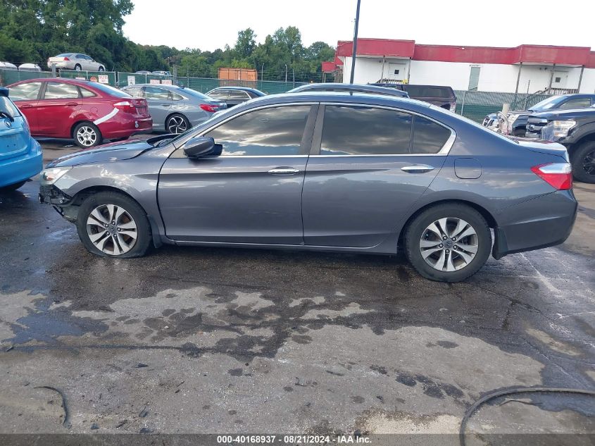 2014 Honda Accord Lx VIN: 1HGCR2F30EA026049 Lot: 40168937