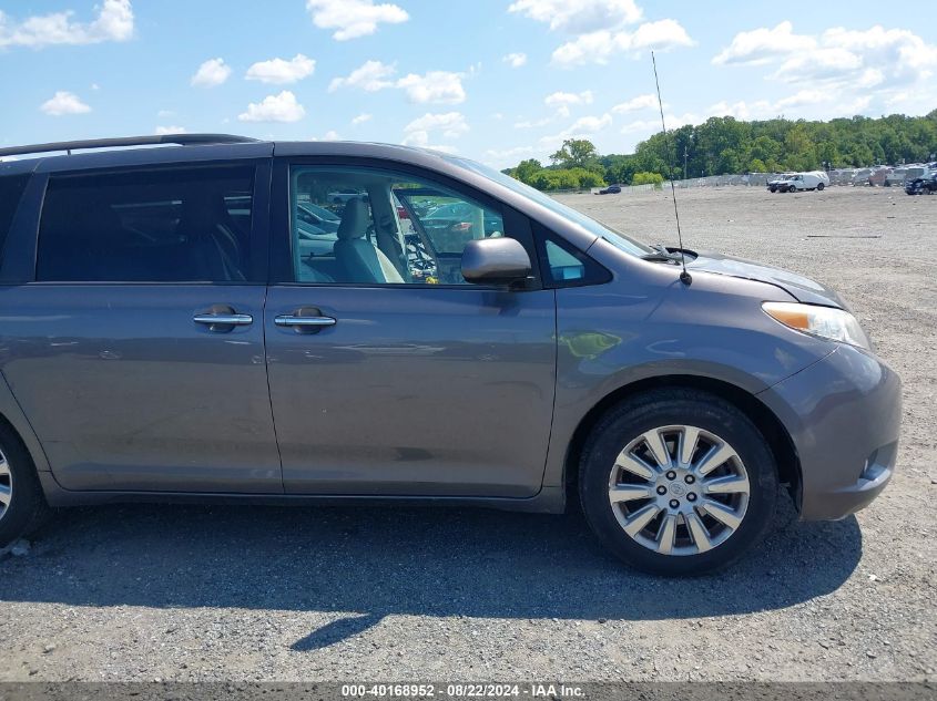 5TDDK3DC9CS048034 2012 Toyota Sienna Xle 7 Passenger