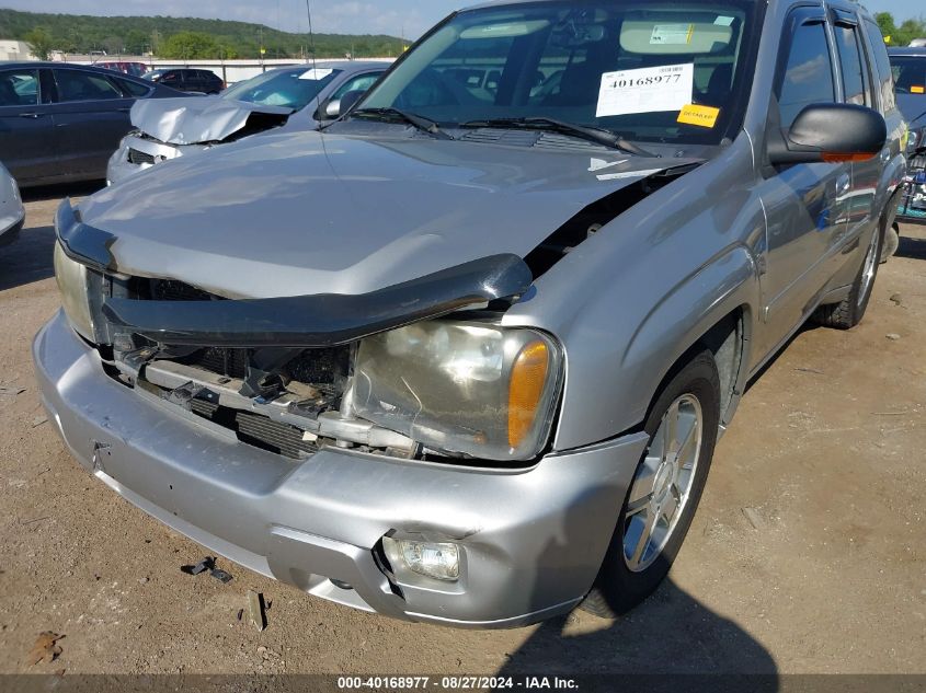 2007 Chevrolet Trailblazer Lt VIN: 1GNDT13S472186014 Lot: 40168977