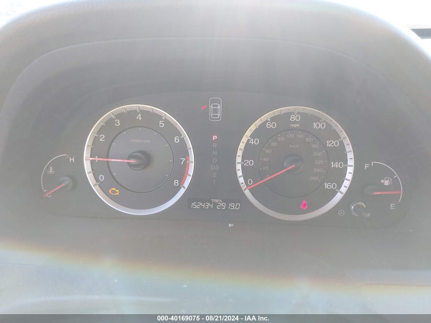 2009 Honda Accord Exl VIN: 1HGCP36889A004720 Lot: 40169075