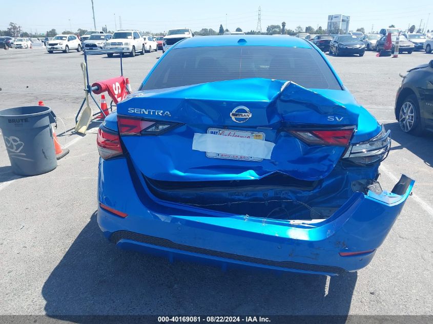 2022 Nissan Sentra Sv Xtronic Cvt VIN: 3N1AB8CV4NY252502 Lot: 40169081