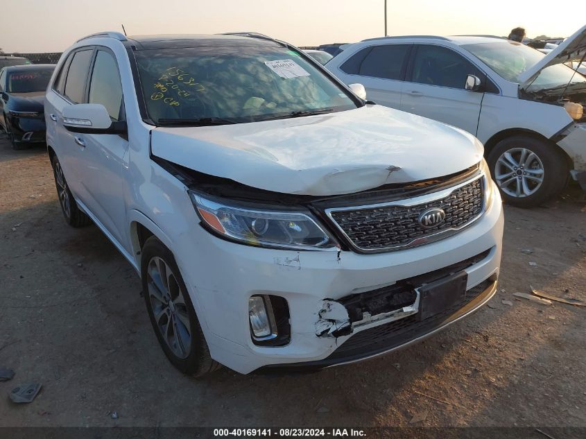 2014 Kia Sorento Sx VIN: 5XYKW4A79EG490241 Lot: 40169141