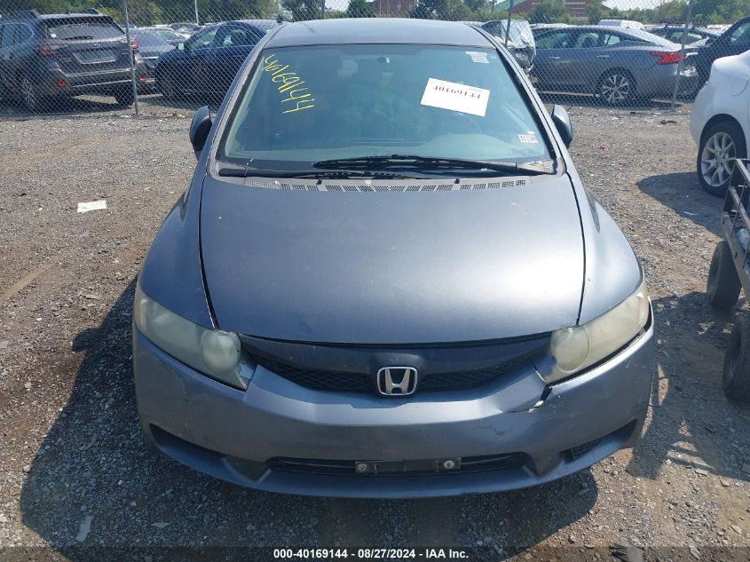 2011 Honda Civic Lx VIN: 19XFA1F56BE040934 Lot: 40169144