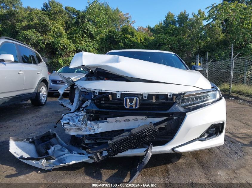 2022 Honda Accord Hybrid Sport VIN: 1HGCV3F25NA041476 Lot: 40169160