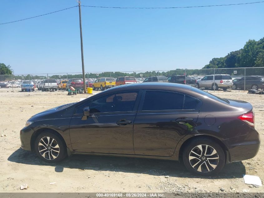 2014 Honda Civic Ex VIN: 2HGFB2F8XEH531014 Lot: 40169168