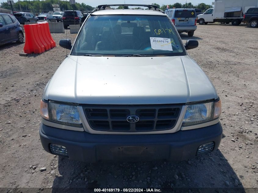 1999 Subaru Forester L VIN: JF1SF6359XH701512 Lot: 40169179