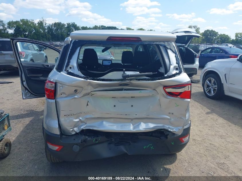 2021 Ford Ecosport Se VIN: MAJ3S2GE5MC444702 Lot: 40169189