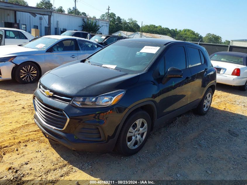 3GNCJKSB7HL288531 2017 CHEVROLET TRAX - Image 2