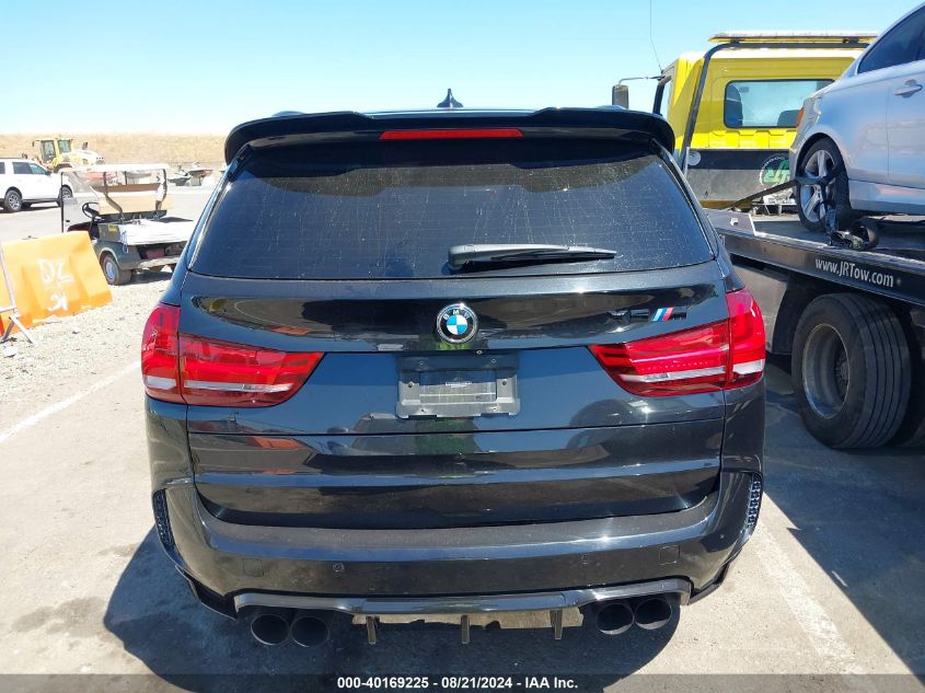 2016 BMW X5 M VIN: 5YMKT6C57G0C89778 Lot: 40169225