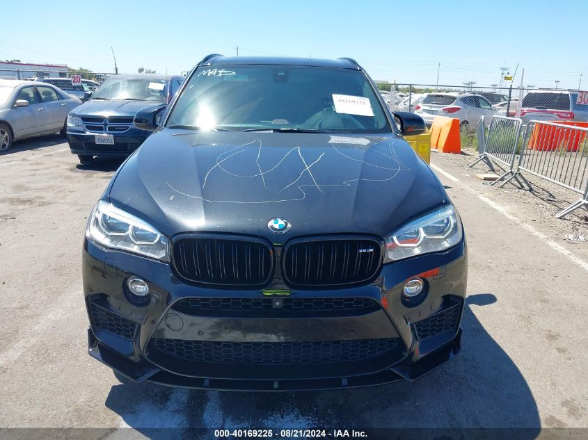 2016 BMW X5 M VIN: 5YMKT6C57G0C89778 Lot: 40169225