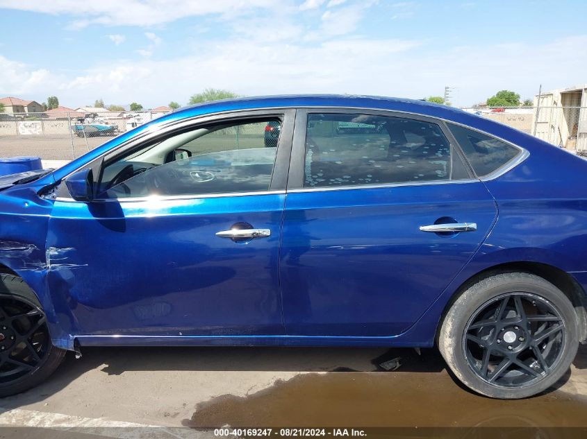 2016 Nissan Sentra S/Sv/Sr/Sl VIN: 3N1AB7AP0GY256631 Lot: 40169247