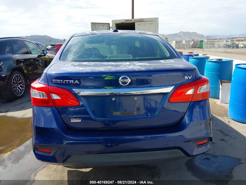 2016 Nissan Sentra S/Sv/Sr/Sl VIN: 3N1AB7AP0GY256631 Lot: 40169247