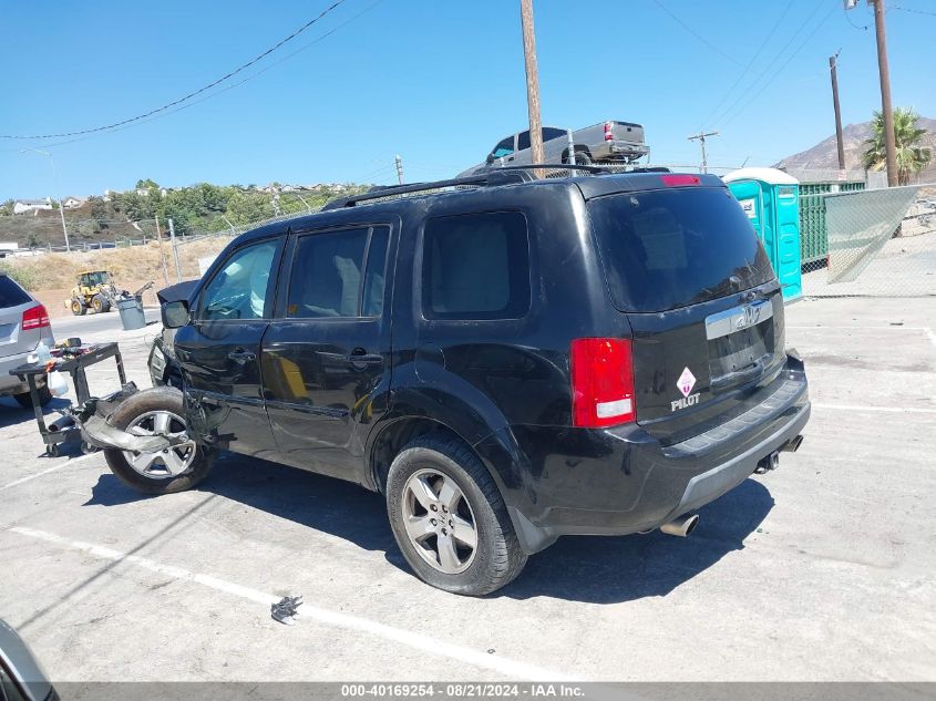 2011 Honda Pilot Ex-L VIN: 5FNYF3H57BB001959 Lot: 40169254