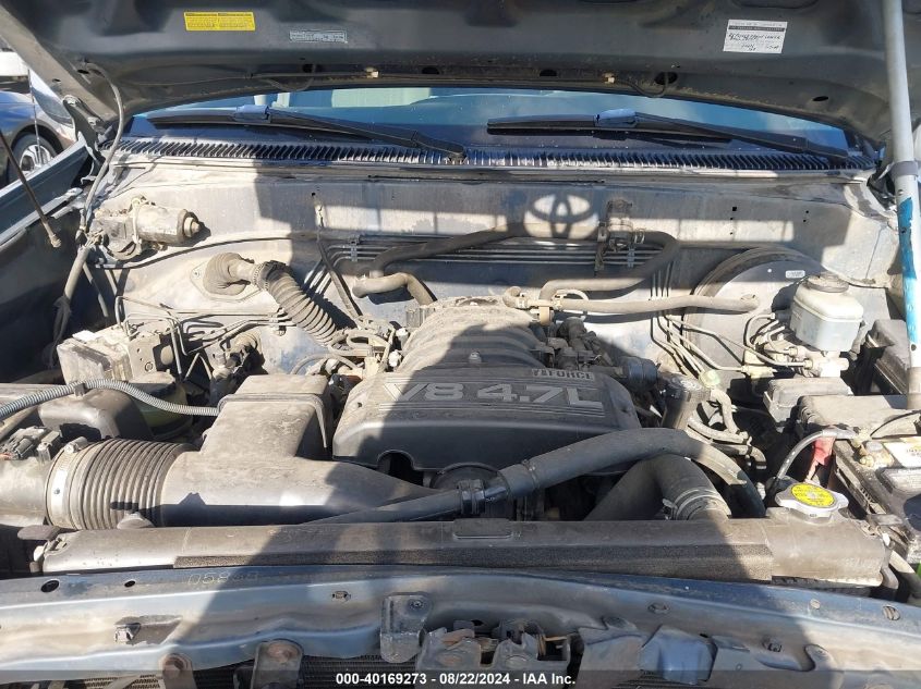 5TBET34175S484926 2005 Toyota Tundra Sr5 V8