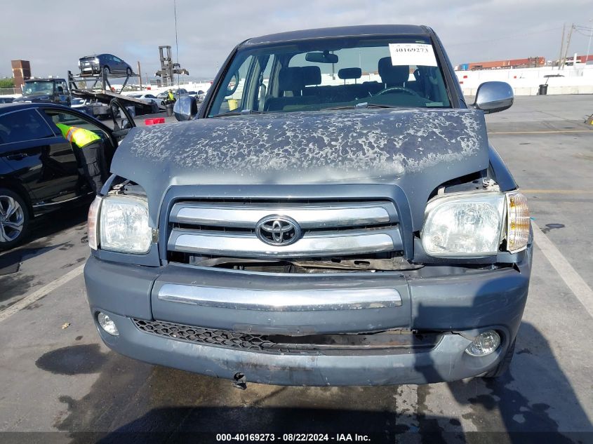 2005 Toyota Tundra Sr5 V8 VIN: 5TBET34175S484926 Lot: 40169273