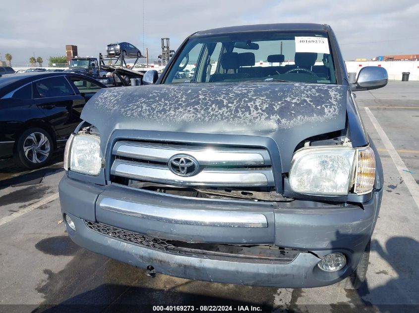 2005 Toyota Tundra Sr5 V8 VIN: 5TBET34175S484926 Lot: 40169273