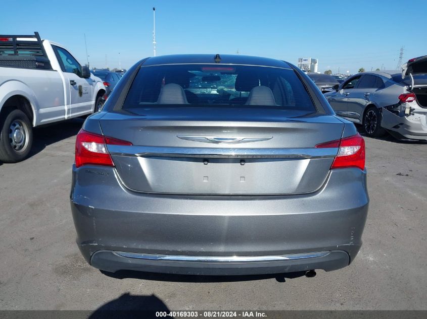 2012 Chrysler 200 Lx VIN: 1C3CCBAB6CN320449 Lot: 40169303