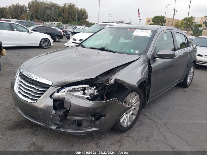 2012 Chrysler 200 Lx VIN: 1C3CCBAB6CN320449 Lot: 40169303