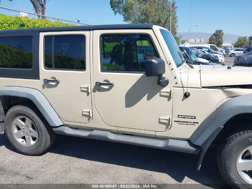 2011 Jeep Wrangler Unlimited Sport VIN: 1J4HA3H13BL603664 Lot: 40169307