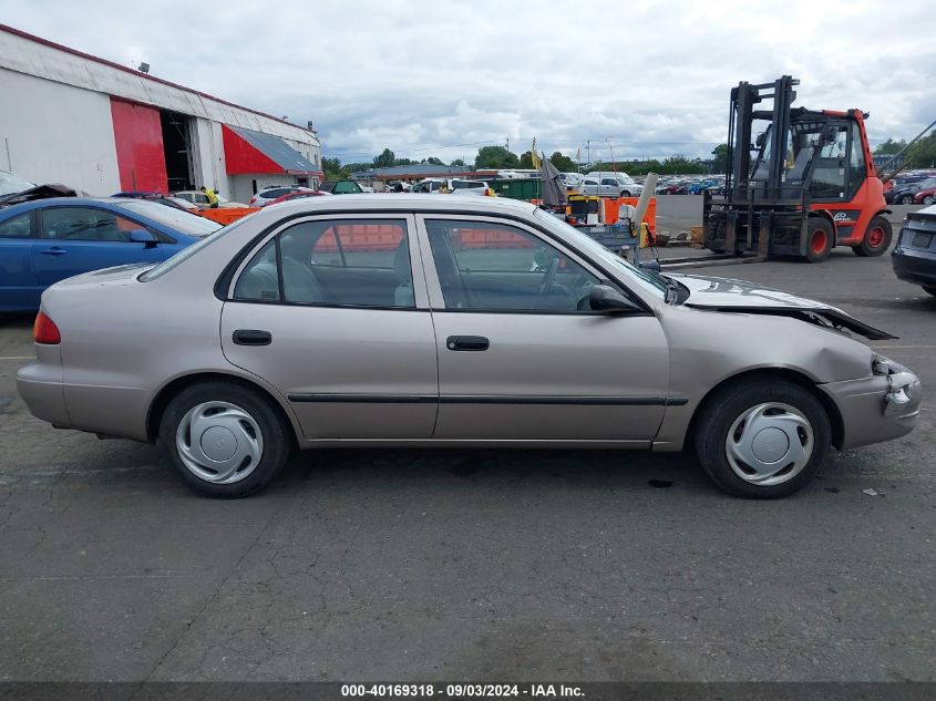 1998 Toyota Corolla Ce VIN: 1NXBR12E9WZ050101 Lot: 40169318