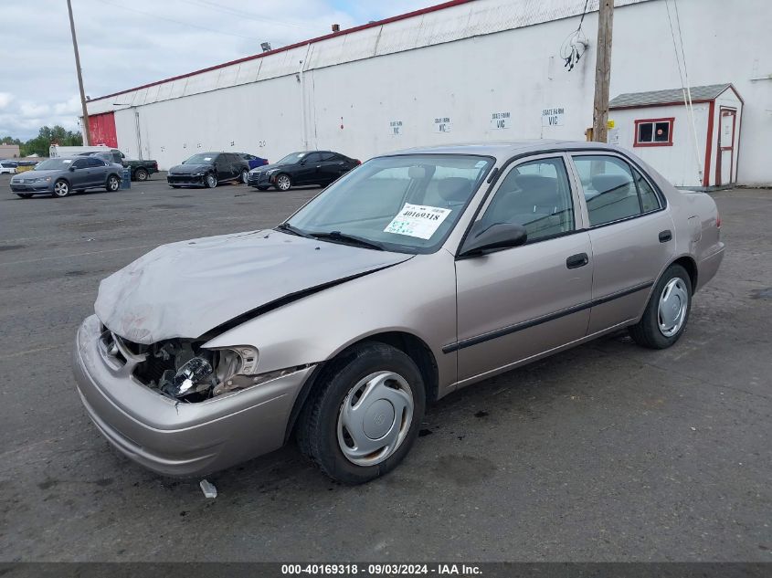 1998 Toyota Corolla Ce VIN: 1NXBR12E9WZ050101 Lot: 40169318