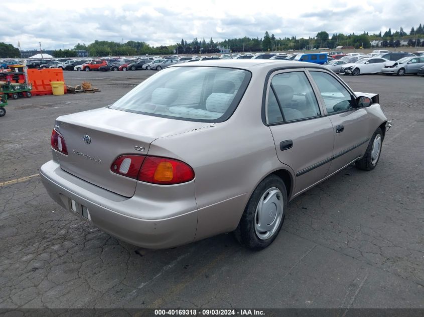 1998 Toyota Corolla Ce VIN: 1NXBR12E9WZ050101 Lot: 40169318