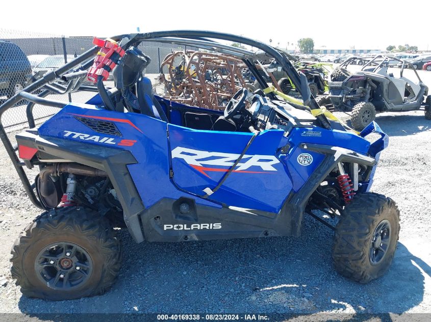 2021 Polaris Rzr Trail S 1000 Premium VIN: 3NSASE995MN861280 Lot: 40169338