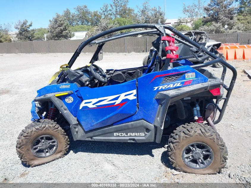 2021 Polaris Rzr Trail S 1000 Premium VIN: 3NSASE995MN861280 Lot: 40169338