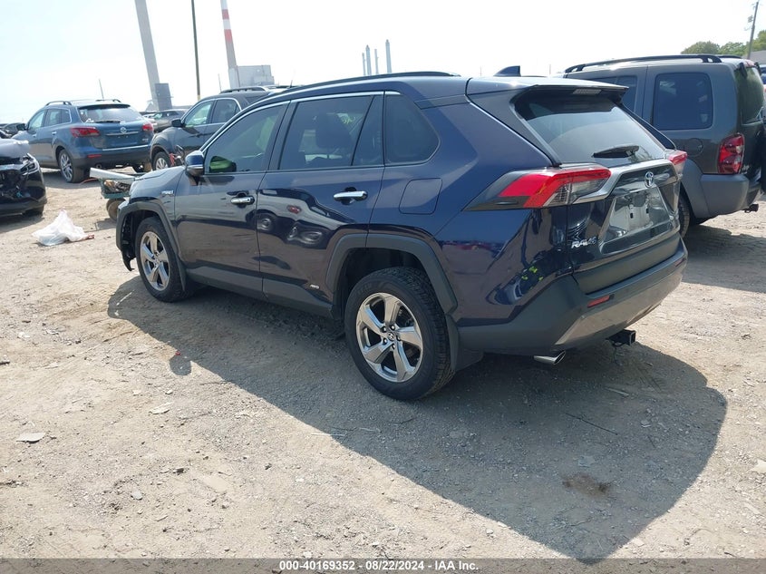 2019 TOYOTA RAV4 HYBRID LIMITED - JTMDWRFV9KD521673