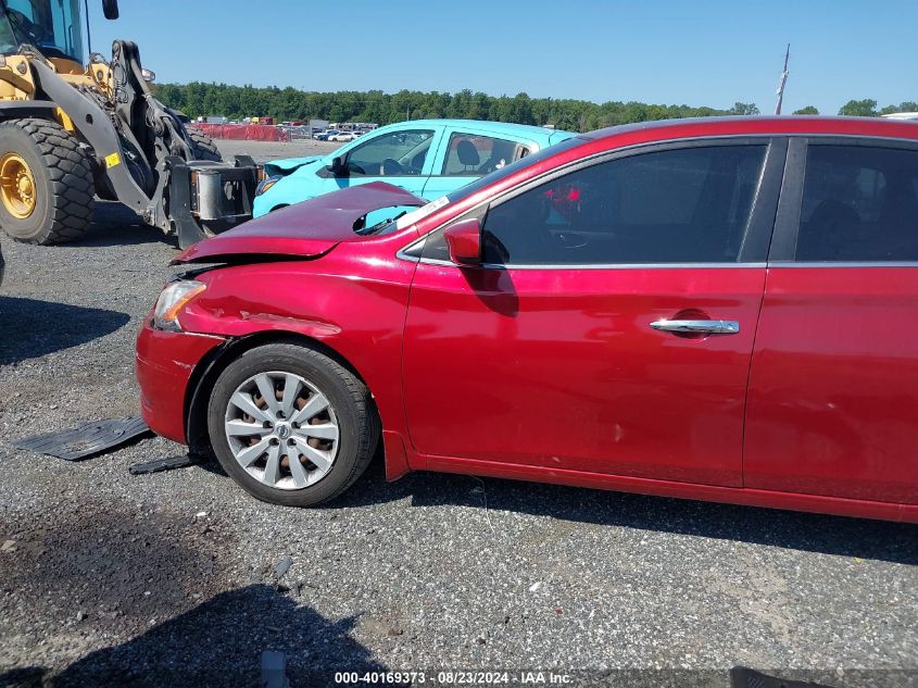 2015 Nissan Sentra Sv VIN: 3N1AB7APXFY325906 Lot: 40169373