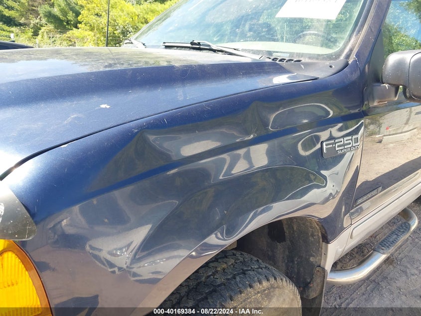 2001 Ford F-250 Xl/Xlt VIN: 1FTNF21F61ED59232 Lot: 40169384