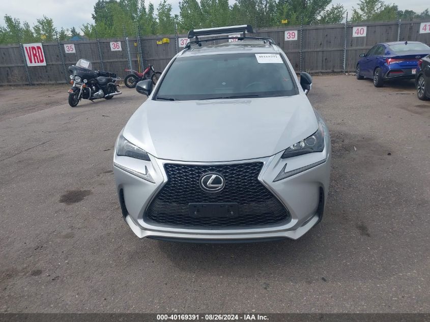 2015 Lexus Nx 200T F Sport VIN: JTJYARBZ8F2022046 Lot: 40169391