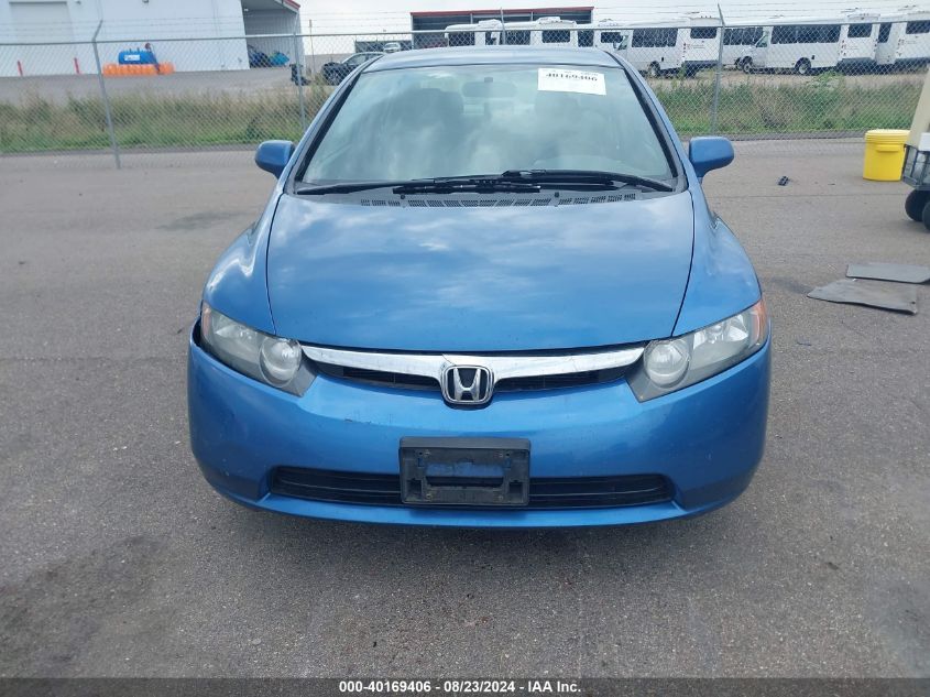 2007 Honda Civic Lx VIN: 1HGFA16557L051729 Lot: 40169406