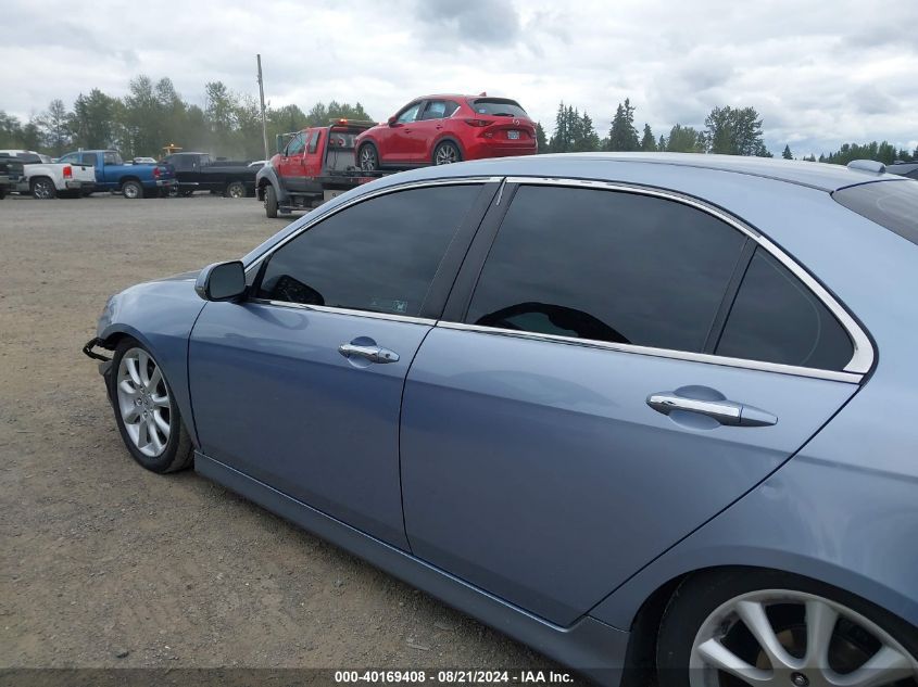 2006 Acura Tsx VIN: JH4CL96986C035325 Lot: 40169408