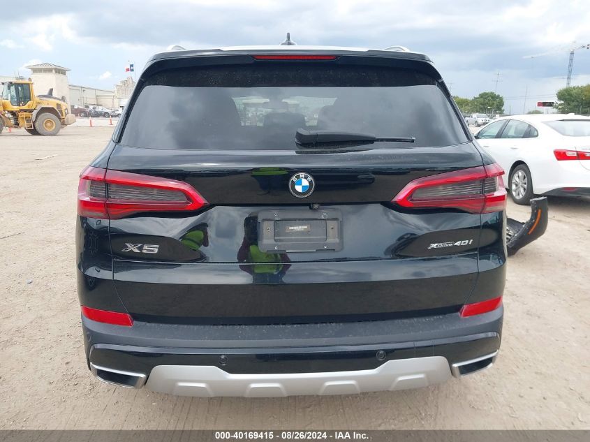 2019 BMW X5 xDrive40I VIN: 5UXCR6C59KLL21239 Lot: 40169415