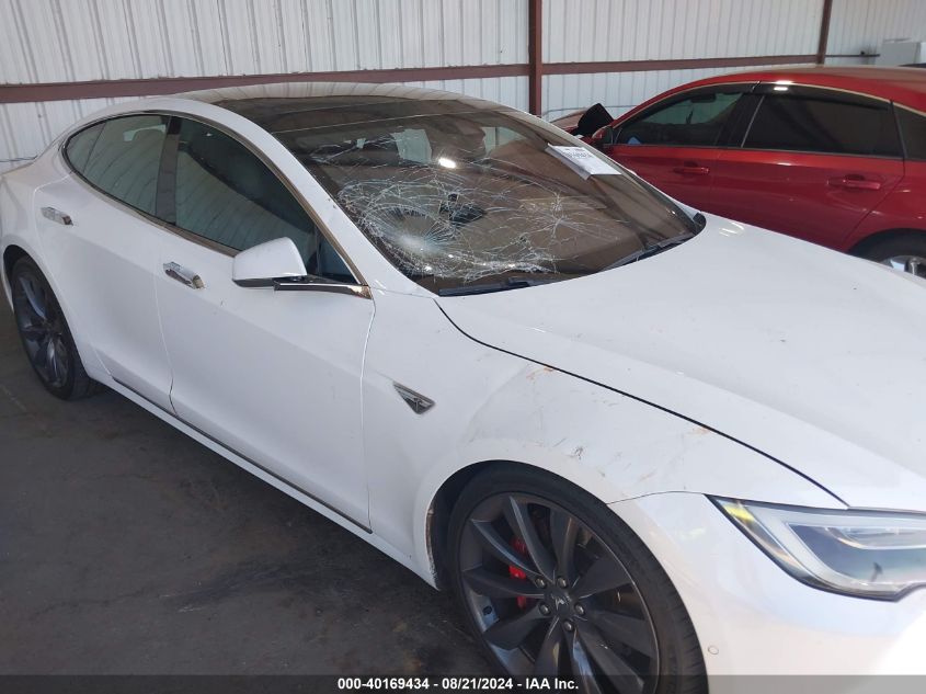 2016 Tesla Model S 90D/P100D/P85D/P90D VIN: 5YJSA1E44GF142564 Lot: 40169434